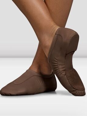 Pulse Women’s Brown Slip-On Dance Shoes